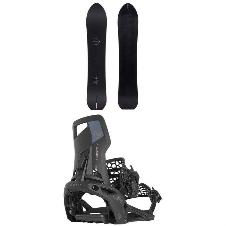 Season Nexus Snowboard + Nidecker Supermatic Snowboard Bindings 2025