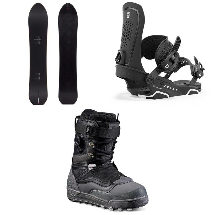 Season Nexus Snowboard + Union Force Snowboard Bindings + Vans Infuse Snowboard Boots 2025