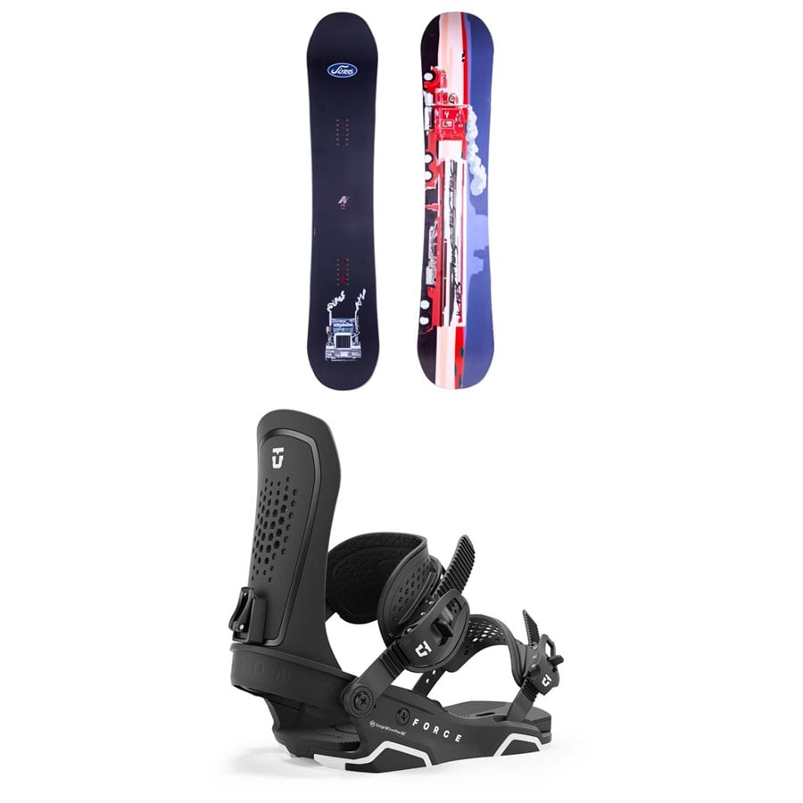 Sims ATV Pro Snowboard 2024 + Union Force Snowboard Bindings