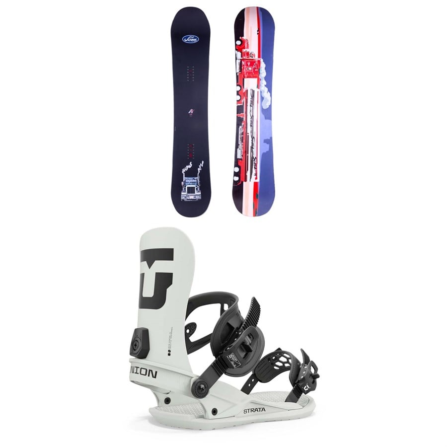 Sims ATV Pro Snowboard 2024 + Union Strata Snowboard Bindings
