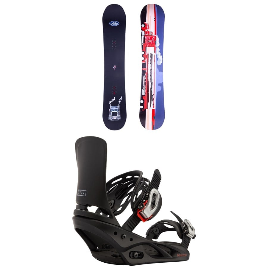 Sims ATV Pro Snowboard + Burton Lexa Snowboard Bindings - Women's 2024