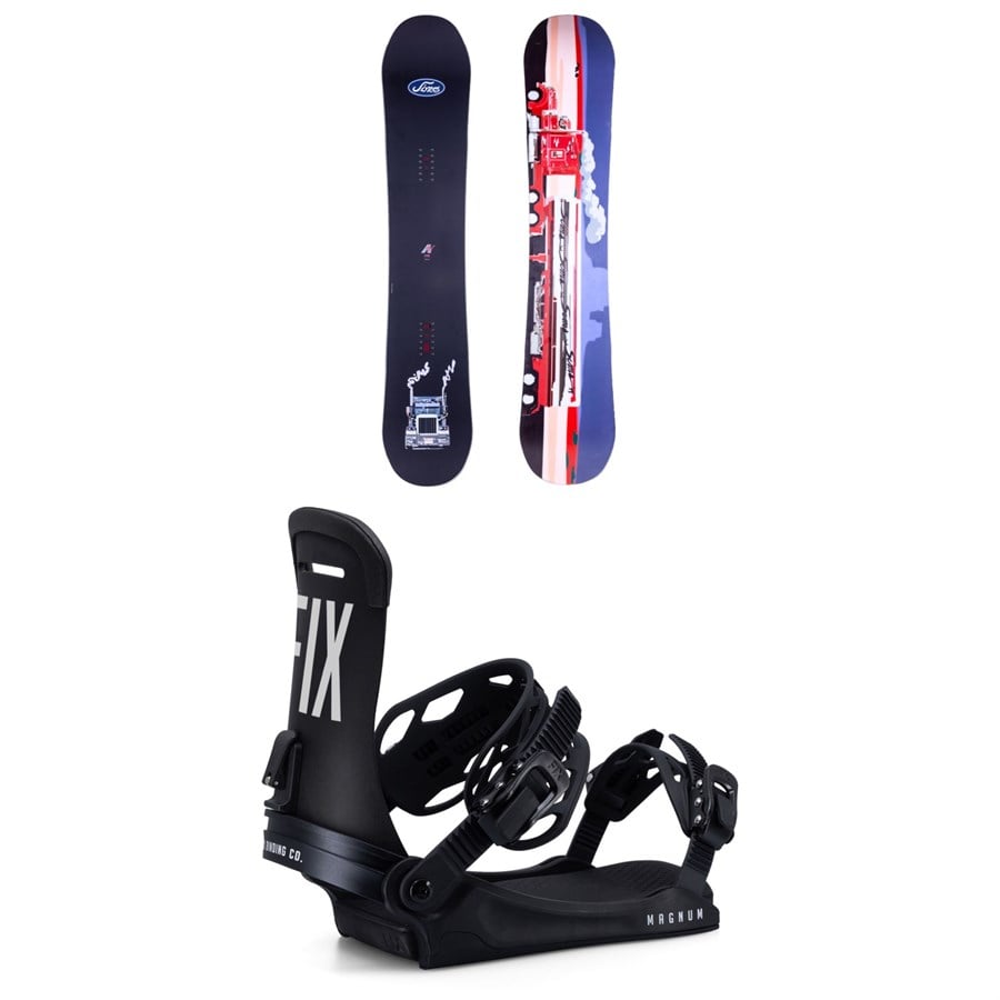Sims ATV Pro Snowboard + Fix Magnum Snowboard Bindings