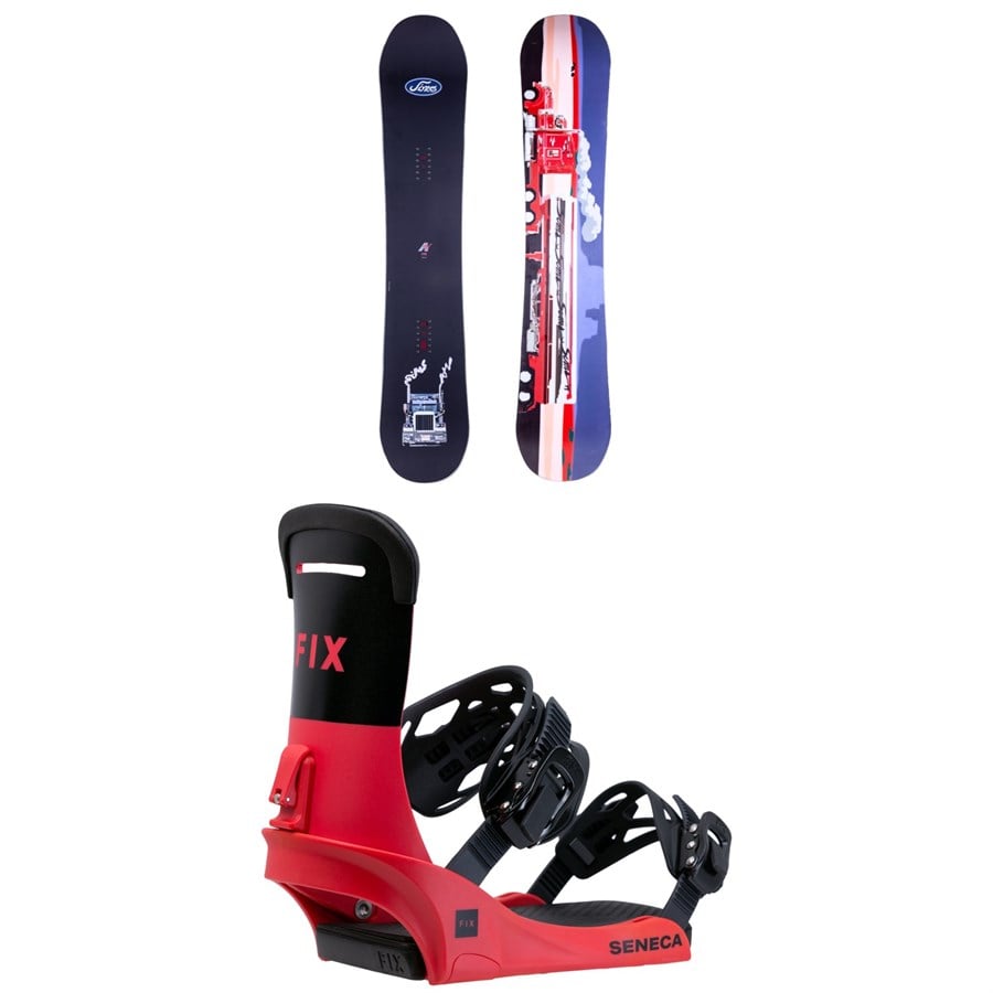 Sims ATV Pro Snowboard + Fix Seneca Snowboard Bindings - Women's 2024