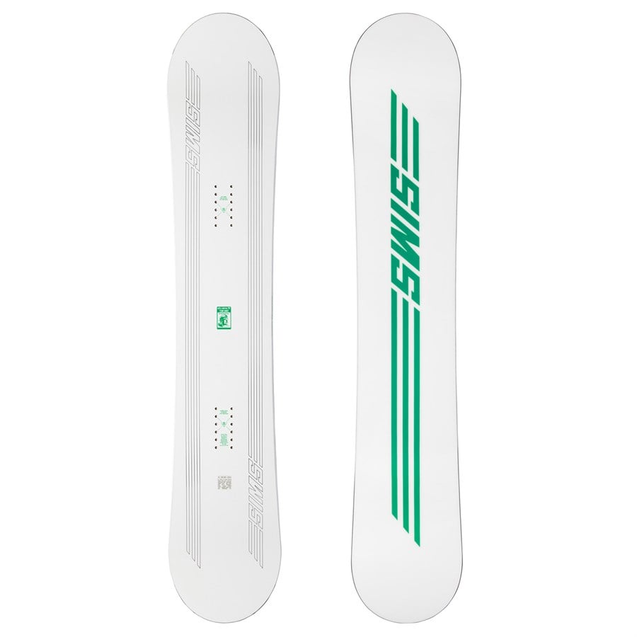 Sims ATV Snowboard + Ride A-4 Snowboard Bindings 2025