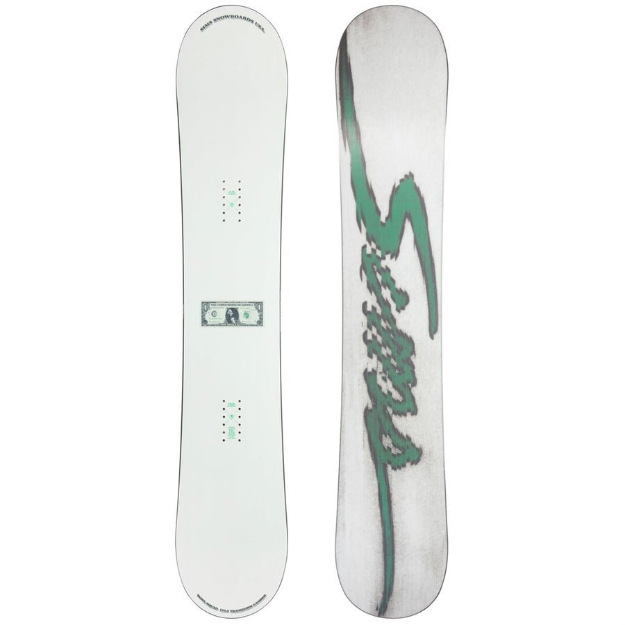 Sims Bowl Squad Snowboard + Flux EM Snowboard Bindings