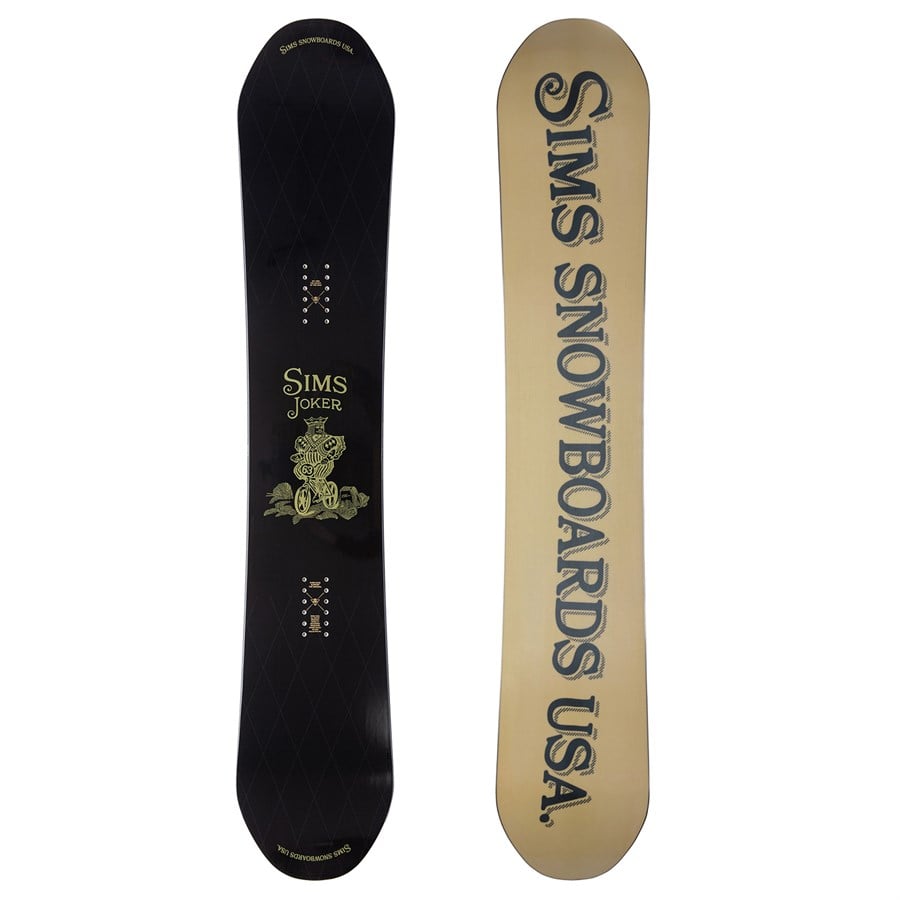 Sims Joker Snowboard + Flux EM Snowboard Bindings