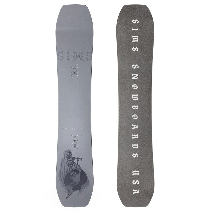 Sims Undertaker Snowboard + Union Strata Snowboard Bindings 2025