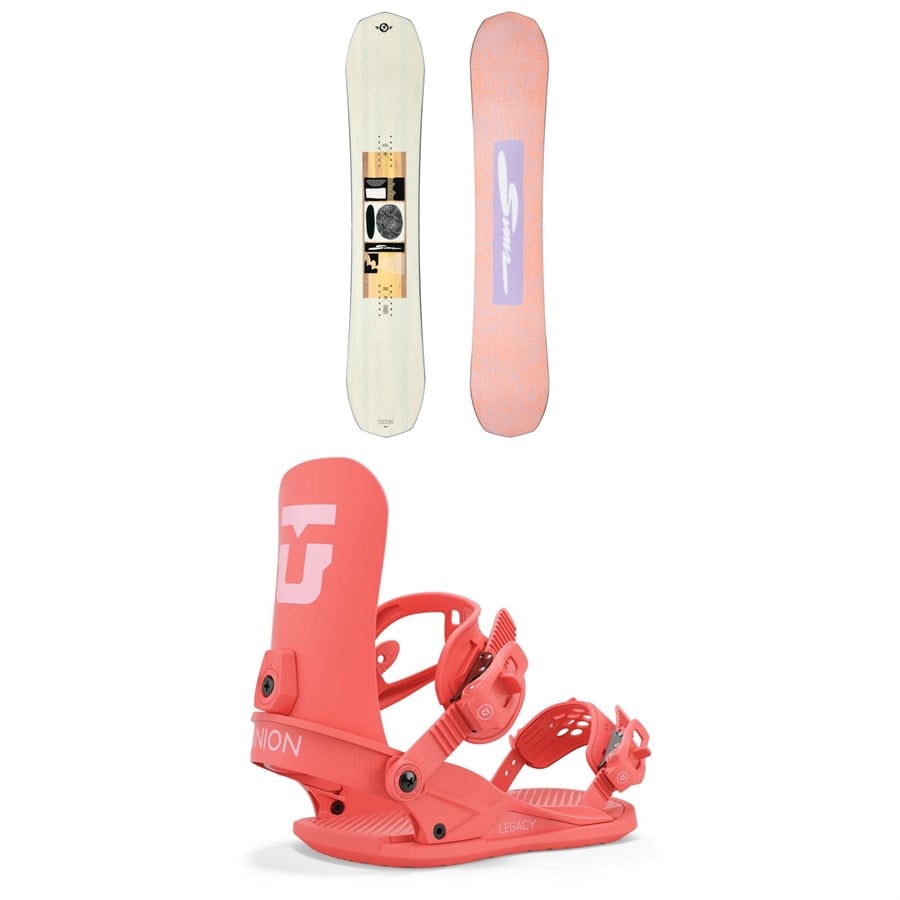 Sims Vanilla Snowboard + Union Legacy Snowboard Bindings - Women's 2025