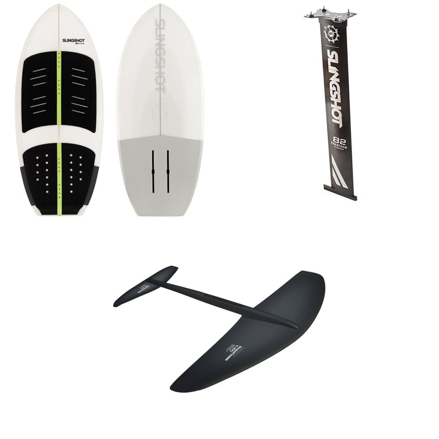 Slingshot WF-1 V4 Foil Board + Phantasm Aluminum Mast + E990/710 V1 Lower Wing Foil Package