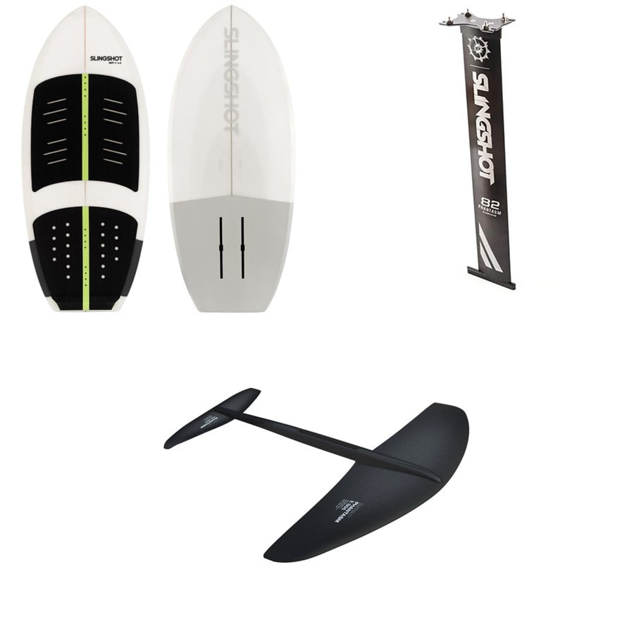 Slingshot WF-1 V4 Foil Board + Phantasm Aluminum Mast + E866/710 V1 Lower Wing Foil Package