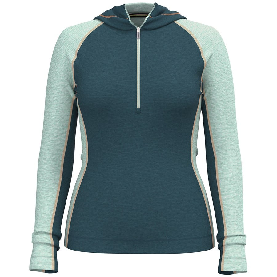 Smartwool Classic Thermal Merino Base Layer 1/2 Zip Hoodie - Women's