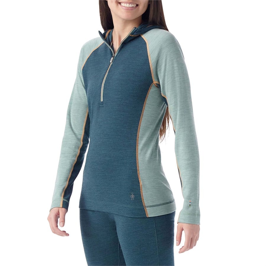 Smartwool Classic Thermal Merino Base Layer 1/2 Zip Hoodie - Women's