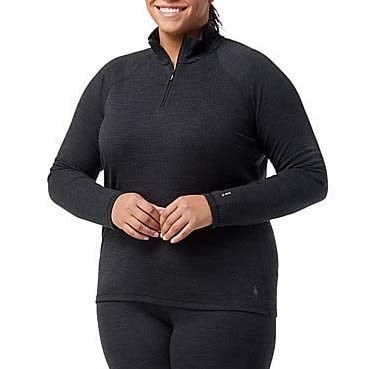 Smartwool Classic Thermal Merino Base Layer 1/4 Zip Plus Top - Women's