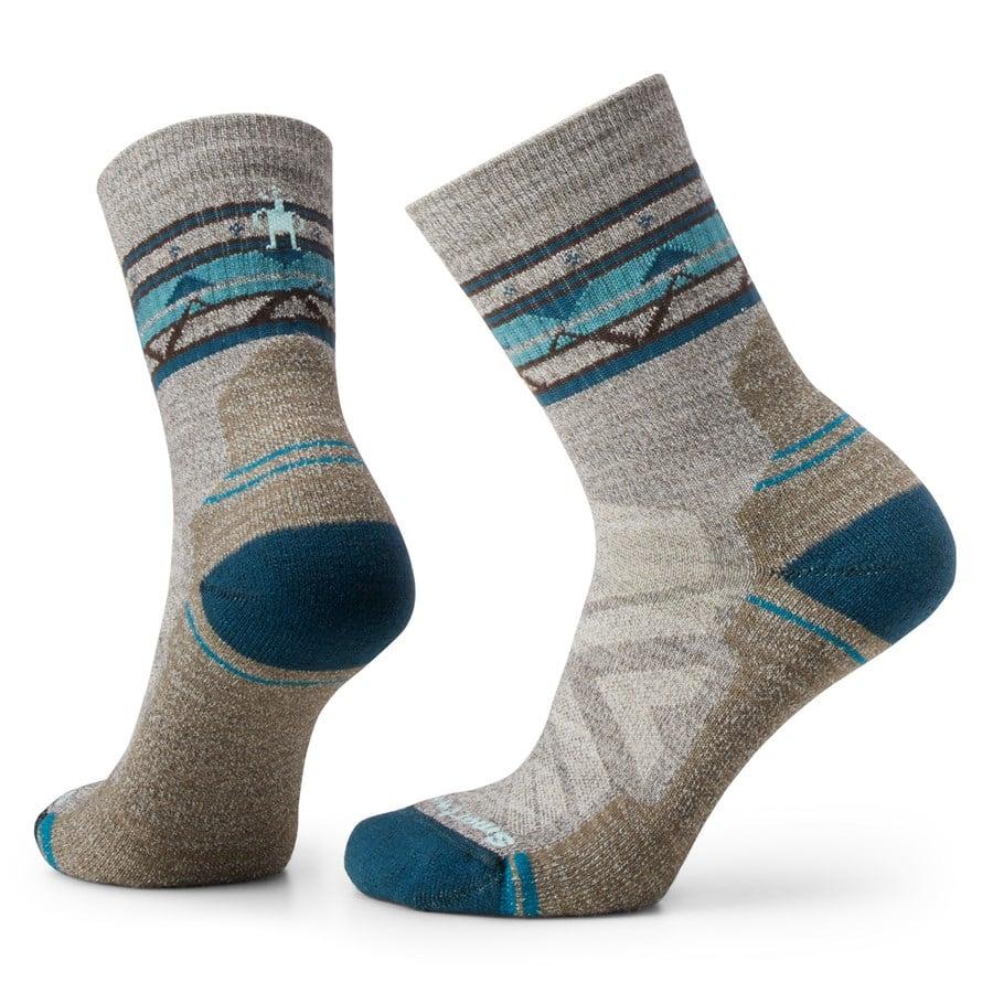 Smartwool Hike Light Cushion Zig Zag Valley Mid Crew Socks - Women's