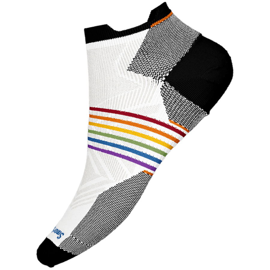 Smartwool Run Zero Cushion Pride Rainbow Low Ankle Socks - Unisex
