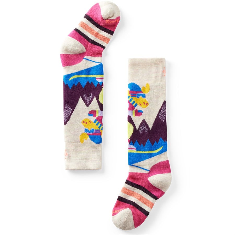Smartwool Wintersport Full Cushion Mountain Moose OTC Socks - Kids'