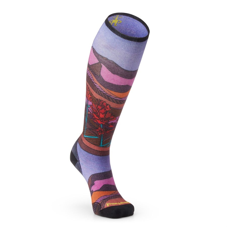 Smartwool Zero Cushion Floral Field OTC Socks - Women's