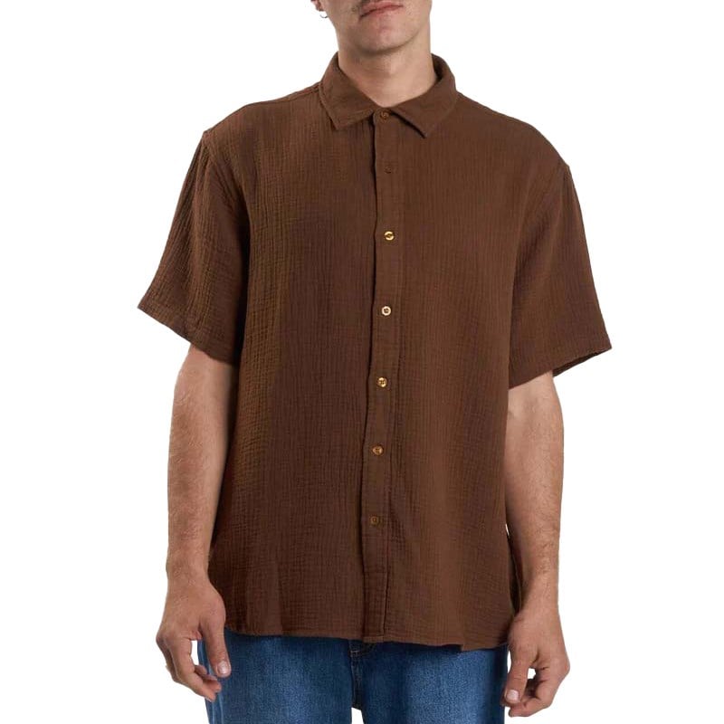 Thrills Minimal Thrills Seersucker Short-Sleeve Shirt - Men's