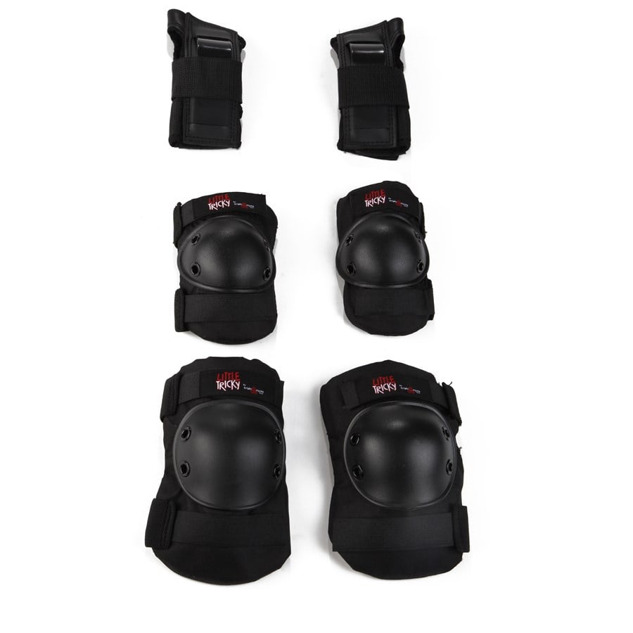 Triple 8 Little Tricky Jr. 3 Pack Skateboard Pad Set - Big Kids'