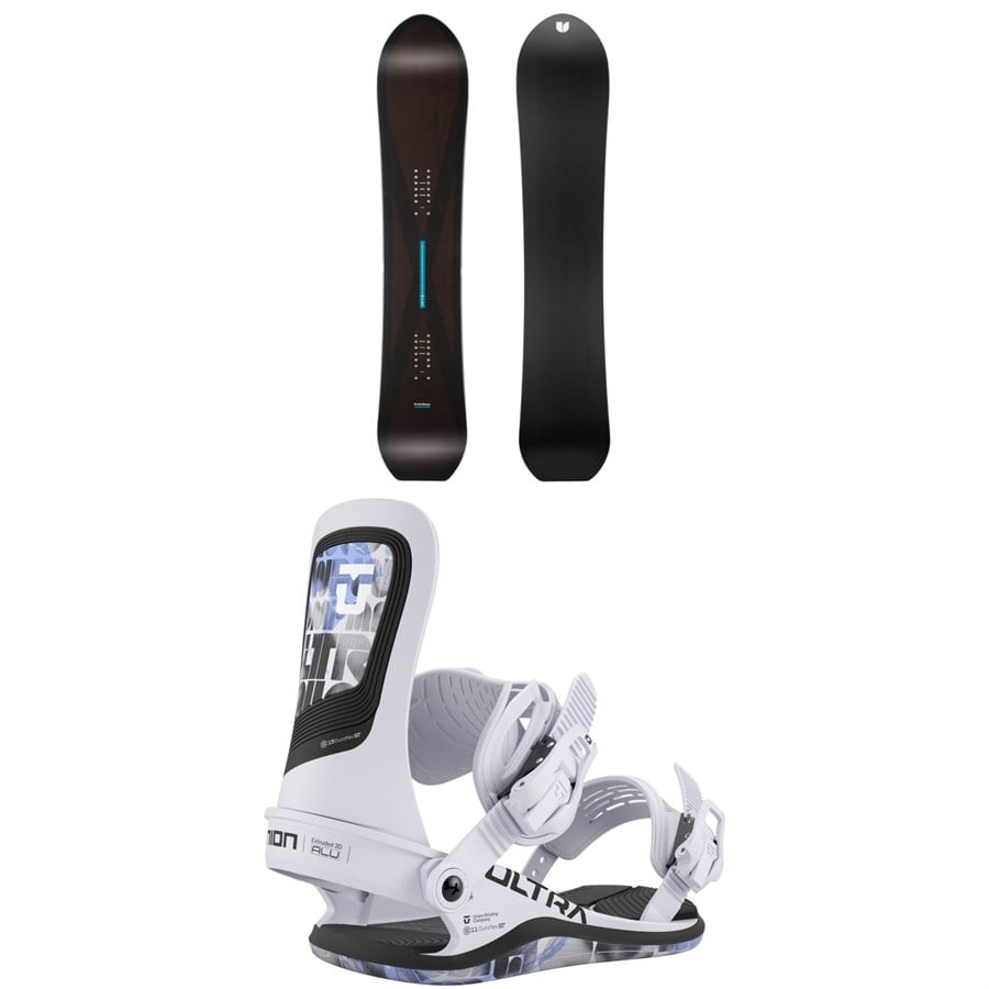 United Shapes Cadet Snowboard + Union Ultra Snowboard Bindings - Women's 2026