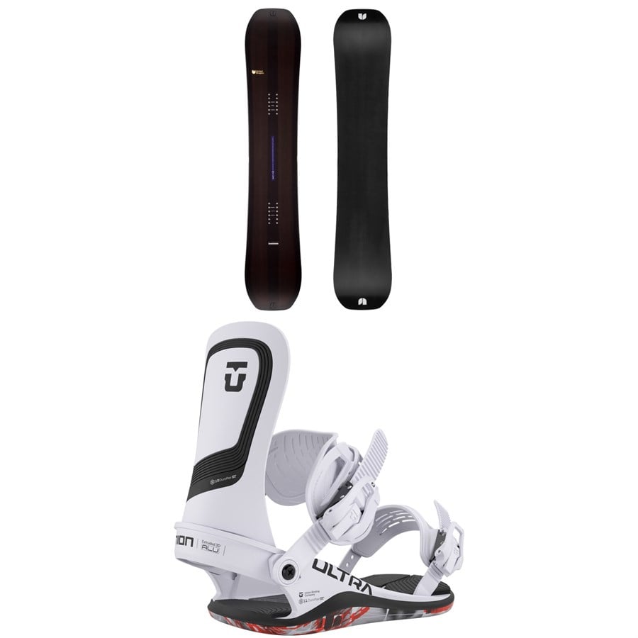 United Shapes Object Snowboard + Union Ultra Snowboard Bindings 2026