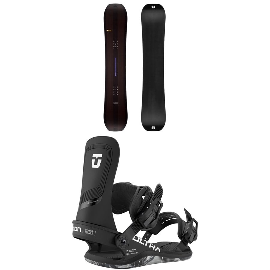United Shapes Object Snowboard + Union Ultra Snowboard Bindings - Women's 2026