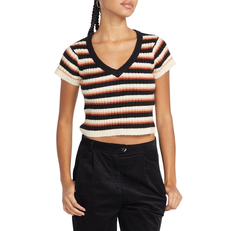 Volcom Cheeky Bird Short-Sleeve Sweater - Women's