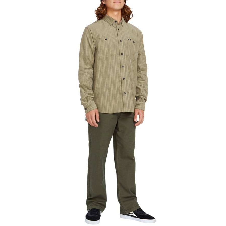 Volcom ENT Fat Tony Woven Long-Sleeve Shirt - Men's