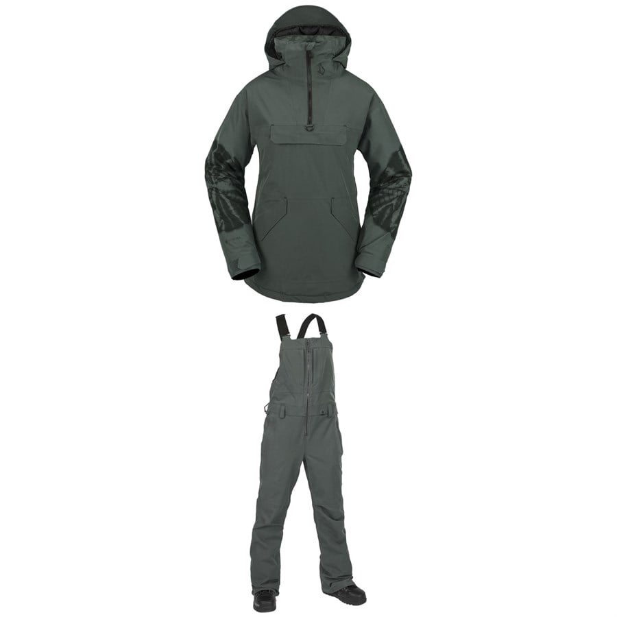 Volcom Fern Insulated GORE-TEX Pullover + Swift Bibs - Women's 2024