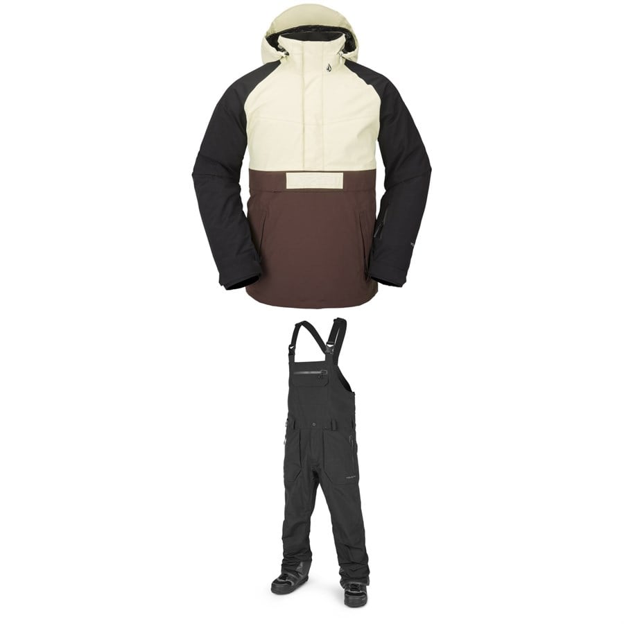 Volcom Melo GORE-TEX Pullover Jacket + Volcom Rain GORE-TEX Bib Overalls 2023