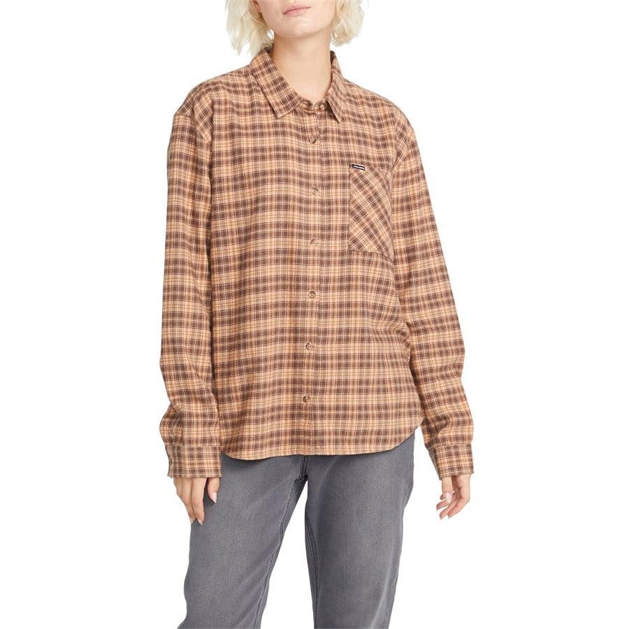 Volcom Plaid To Meet U Long-Sleeve Shirt - Women's