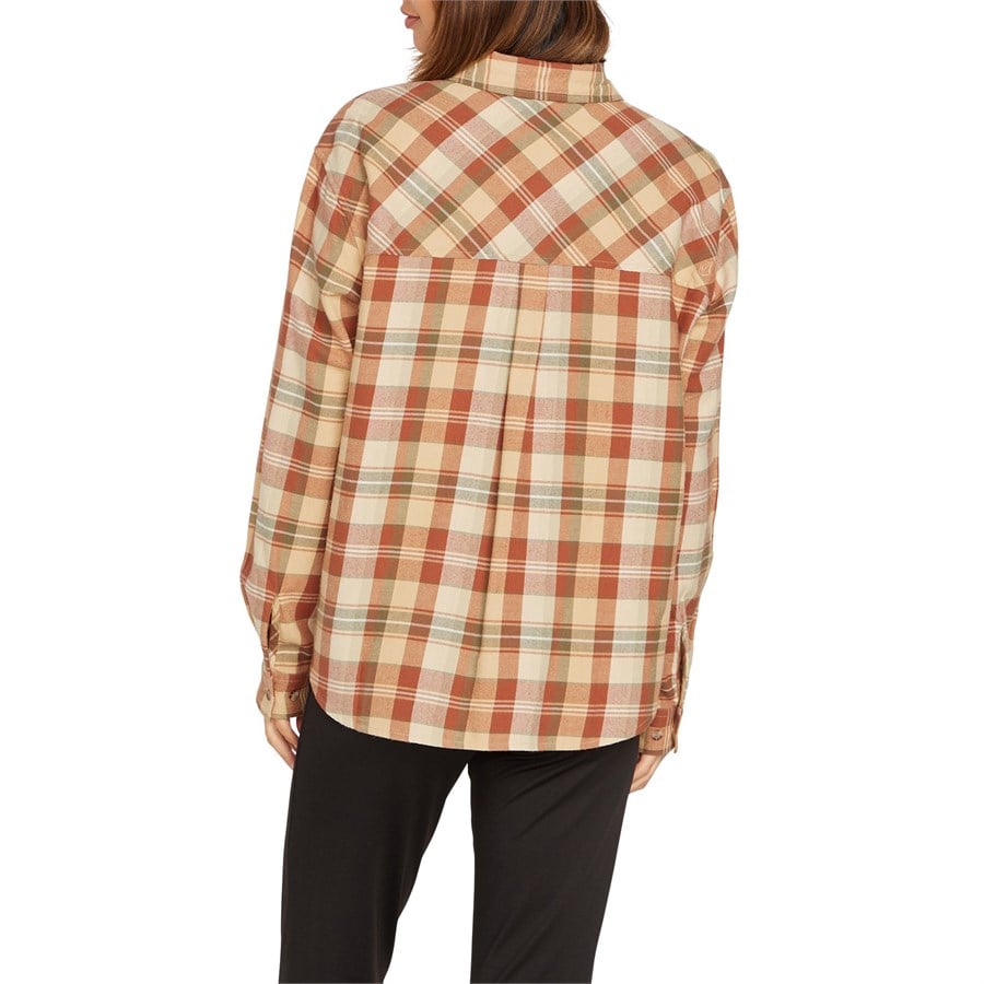 Volcom Plaid To Meet U Long-Sleeve Shirt - Women's