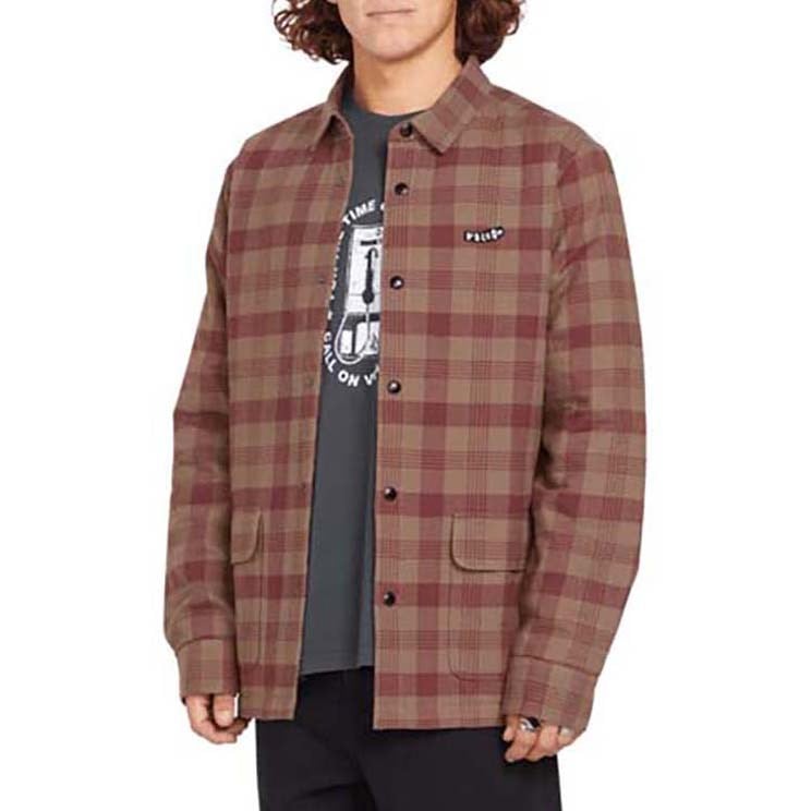 Volcom Stradostone Lined Short-Sleeve Shirt - Men's