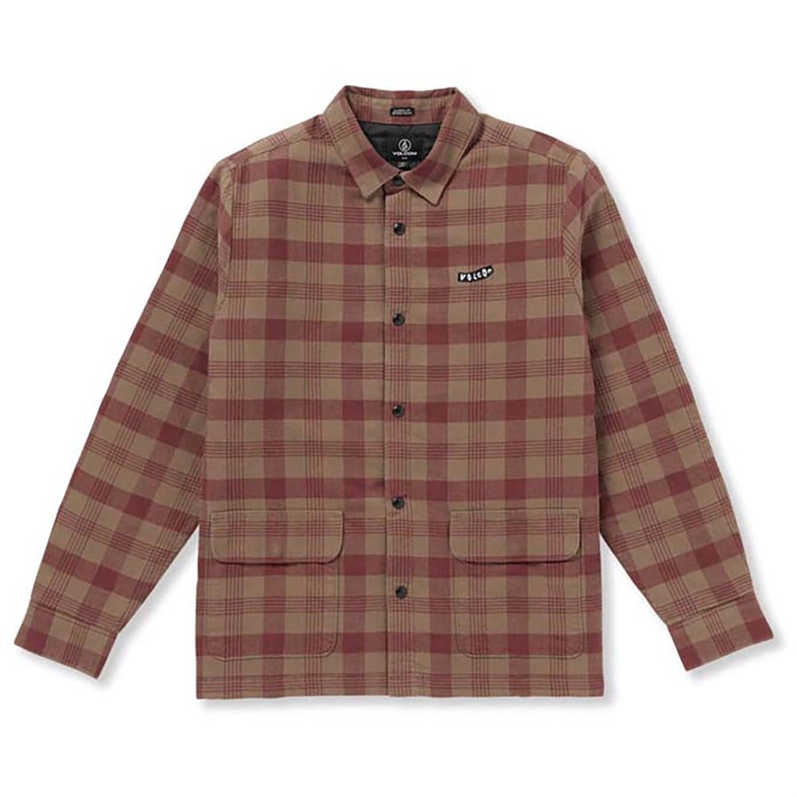 Volcom Stradostone Lined Short-Sleeve Shirt - Men's