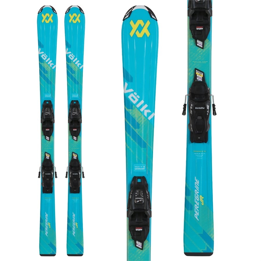 Völkl Peregrine Jr Skis + VMotion 7.0 Jr Bindings - Kids' 2026