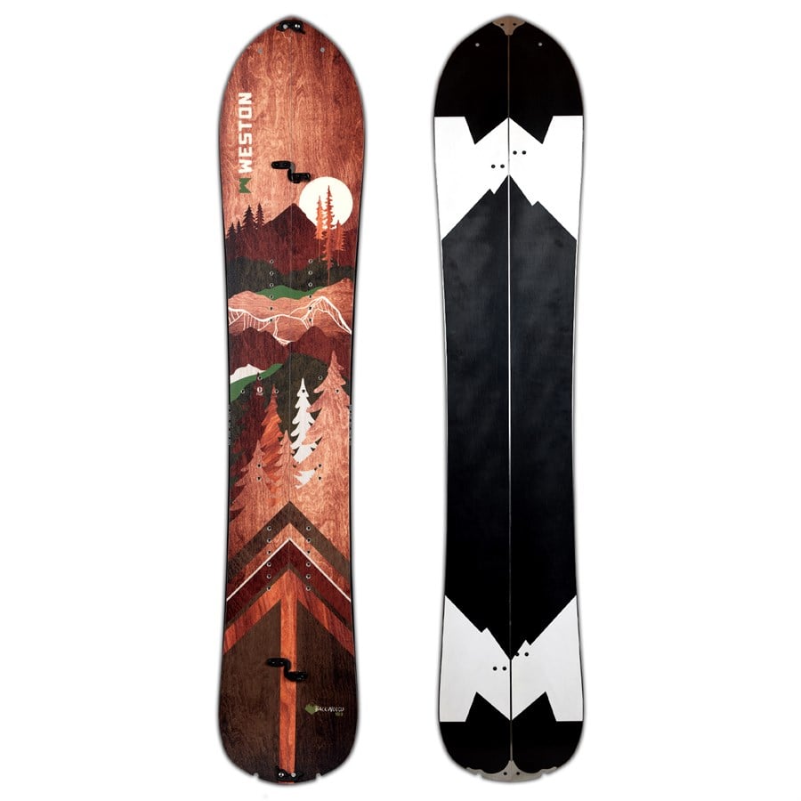 Weston Backwoods Splitboard + Spark R&D Surge ST Pro Splitboard Bindings + Canted Pucks + Evo X Pomoca Pro Glide Splitboard Skins 2026