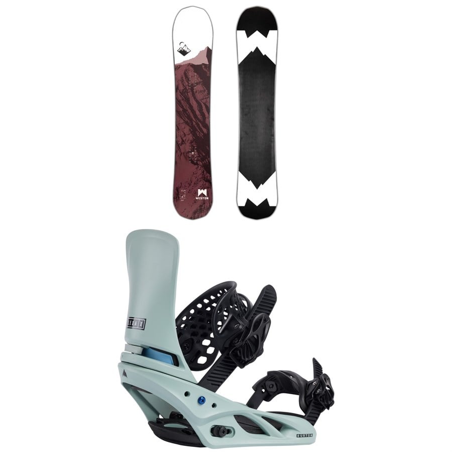 Weston Riva Snowboard + Burton Lexa X Snowboard Bindings - Women's 2025
