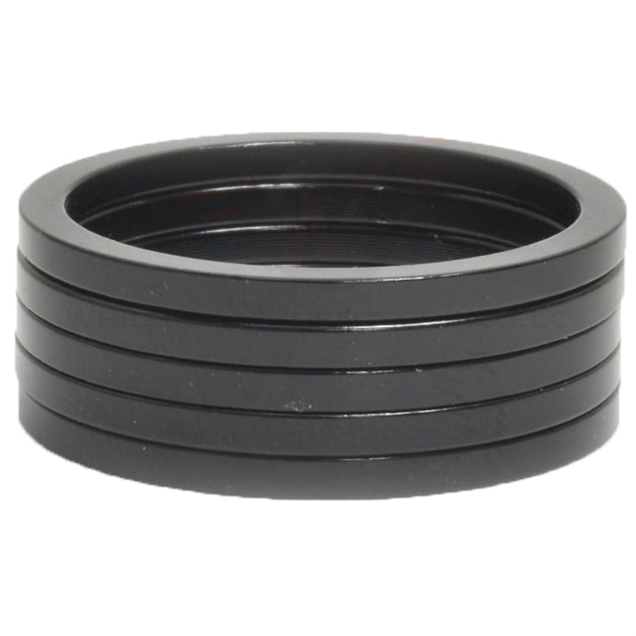 Wheels Manufacturing 1 1/8" X 2.5mm Aluminum Headset Spacers - Bag Of 5