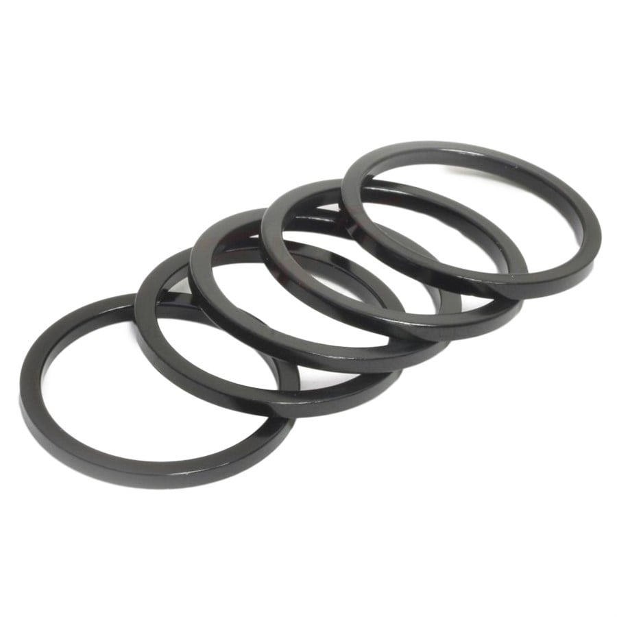 Wheels Manufacturing 1 1/8" x 2.5mm Aluminum Headset Spacers - Bag of 5