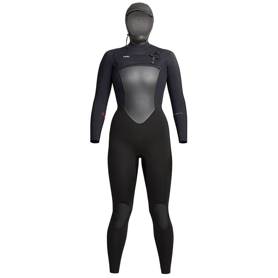 XCEL 5/4 Infiniti Hooded Wetsuit + 3mm Infiniti Split Toe Wetsuit Boots - Women's