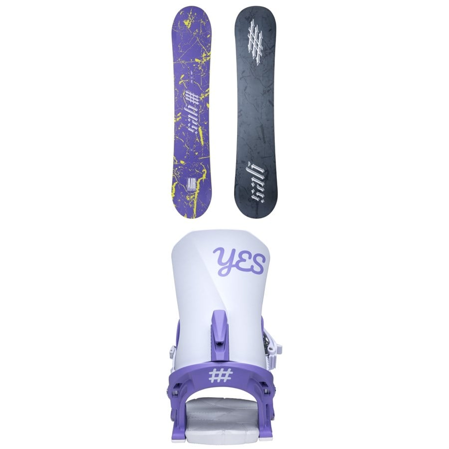 Yes. Airmaster 3D Snowboard + Conda Snowboard Bindings - Women's 2026