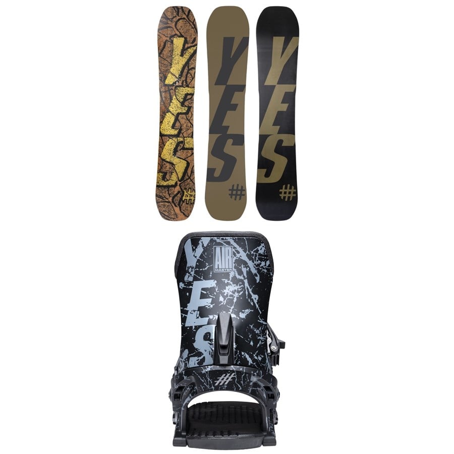 Yes. All-In Snowboard + Airmaster Snowboard Bindings 2026