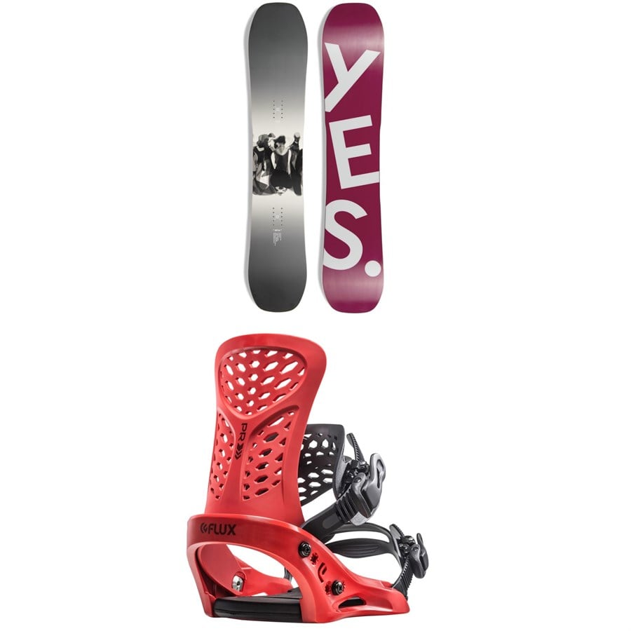 Yes. All-In Snowboard + Flux PR Snowboard Bindings 2024