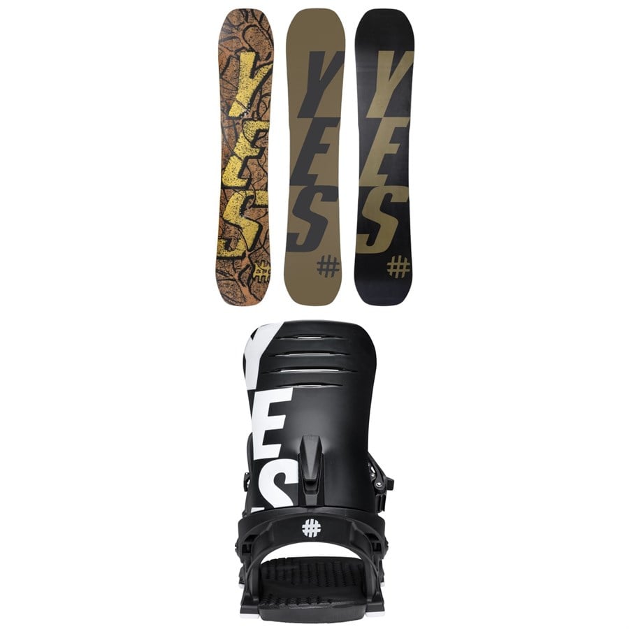 Yes. All-In Snowboard + IPO Snowboard Bindings 2026
