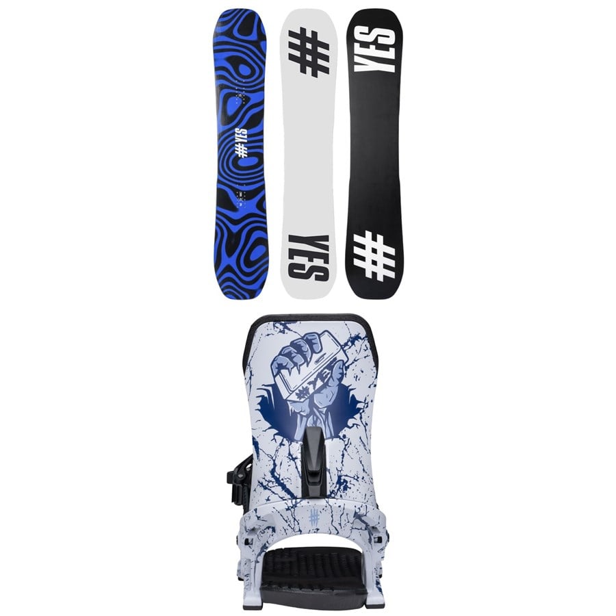 Yes. All-In XTRM Snowboard + Airmaster Fridge Snowboard Bindings 2026