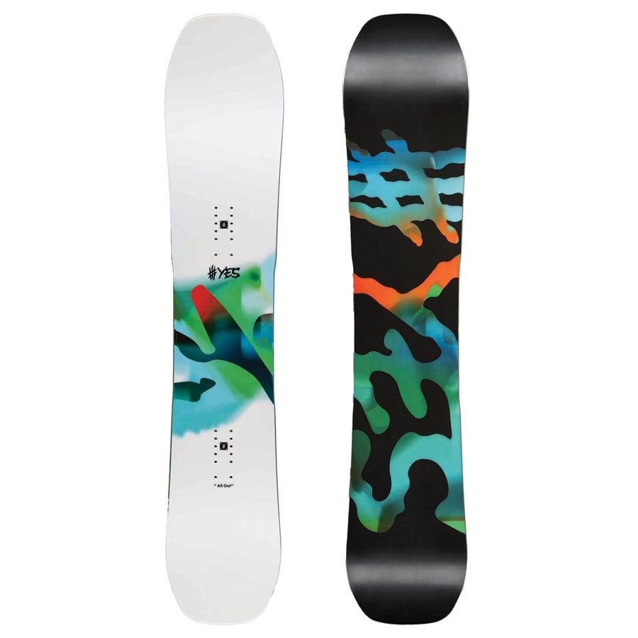 Yes. All-Out Snowboard + Union Strata Snowboard Bindings 2025