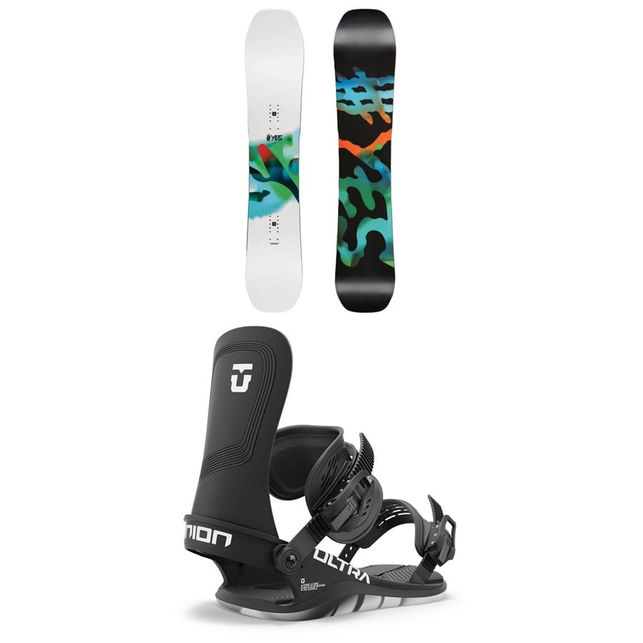 Yes. All-Out Snowboard + Union Ultra Snowboard Bindings 2025