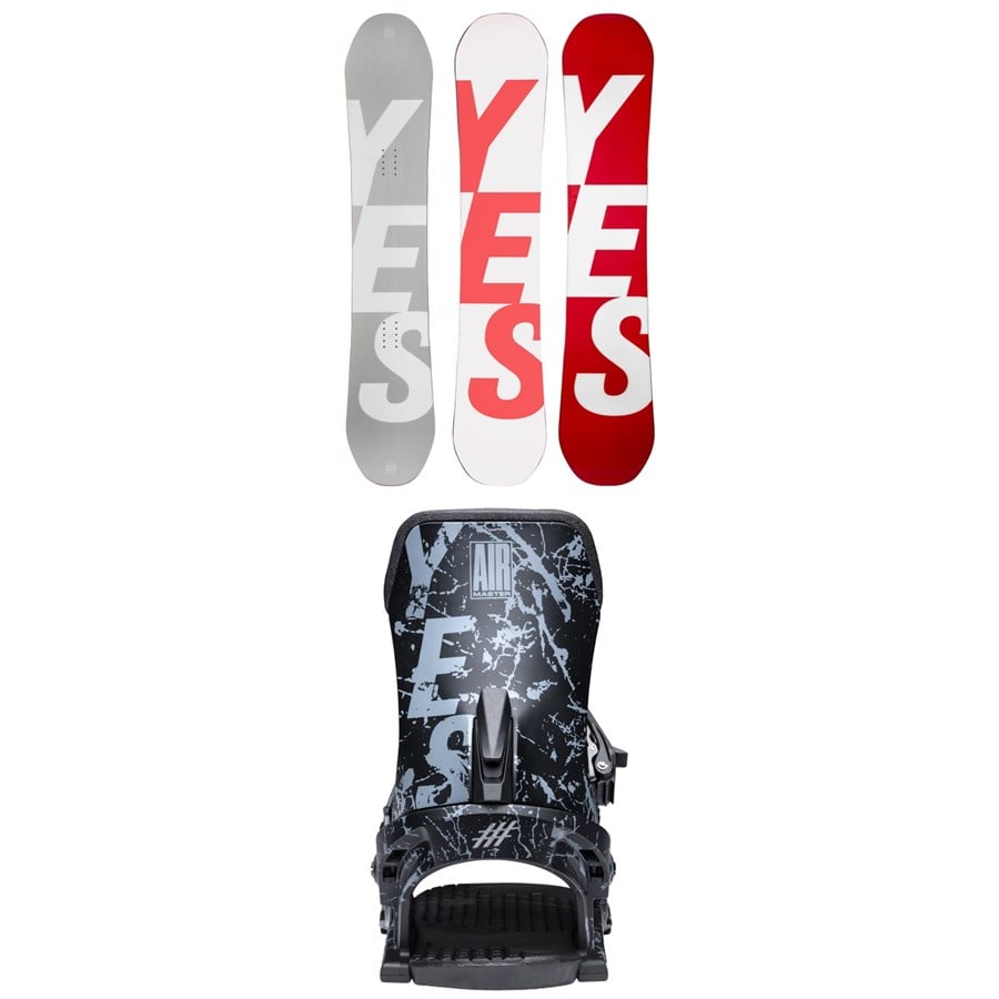 Yes. Basic Snowboard + Airmaster Snowboard Bindings 2026