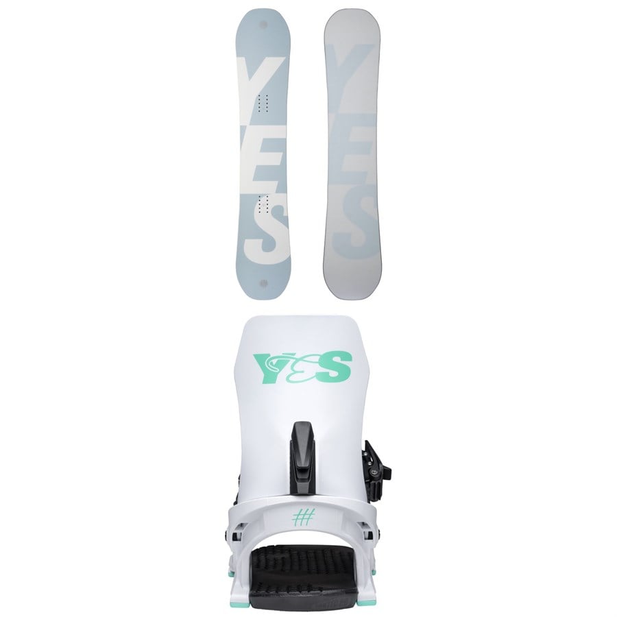 Yes. Basic Snowboard + Rebel Snowboard Bindings - Women's 2026