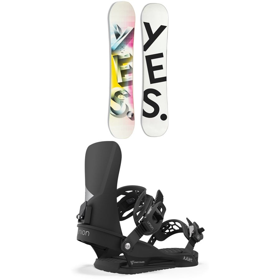 Yes. Basic Snowboard + Union Juliet Snowboard Bindings - Women's 2024